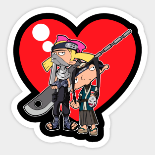 Helga Love Arnold Sticker